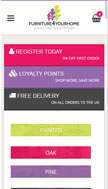 website Mobile layout
