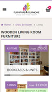 website Mobile layout