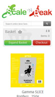 website Mobile layout