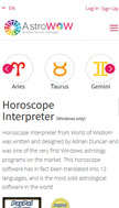 website Mobile layout