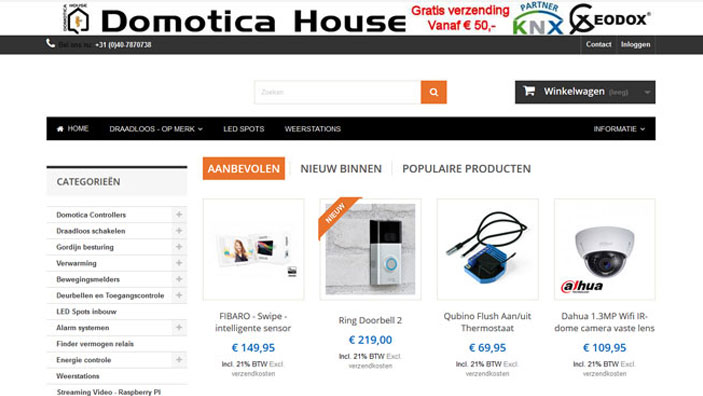 Website desktop layout