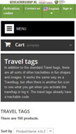 website Mobile layout