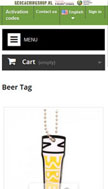 website Mobile layout