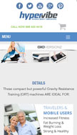 website Mobile layout