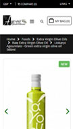website Mobile layout
