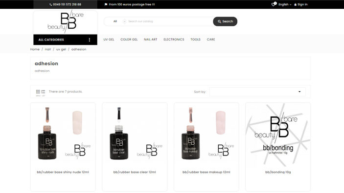 Website desktop layout