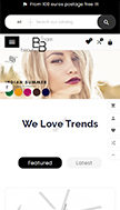 website Mobile layout