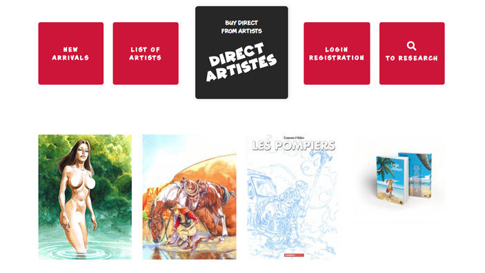 Website desktop layout