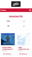 website Mobile layout