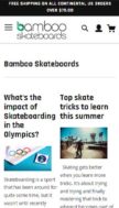 website Mobile layout