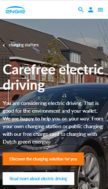 website Mobile layout