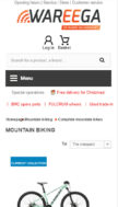 website Mobile layout